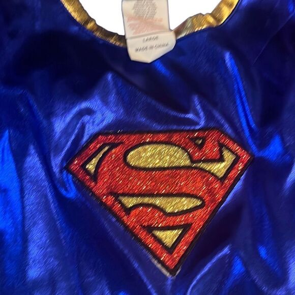 Super Girl Costume for Girls size Large (10/12) (NO CAPE) - Picture 3 of 7